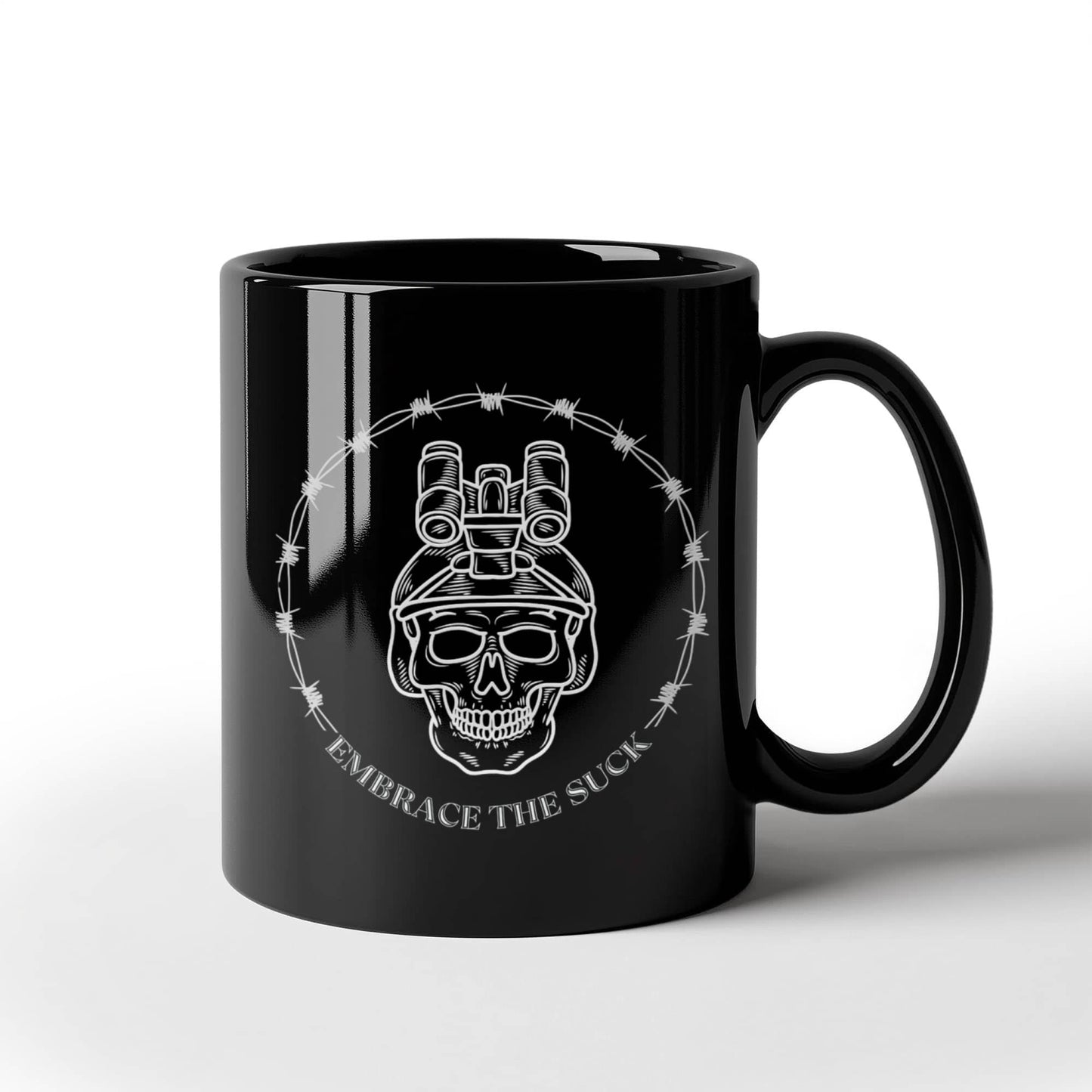 EMBRACE THE SUCK MUG